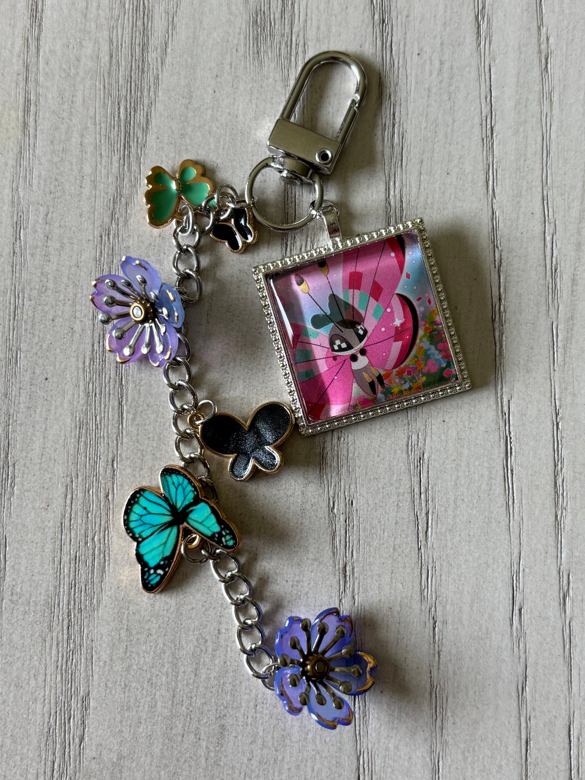 Pokémon^tm card Keychains