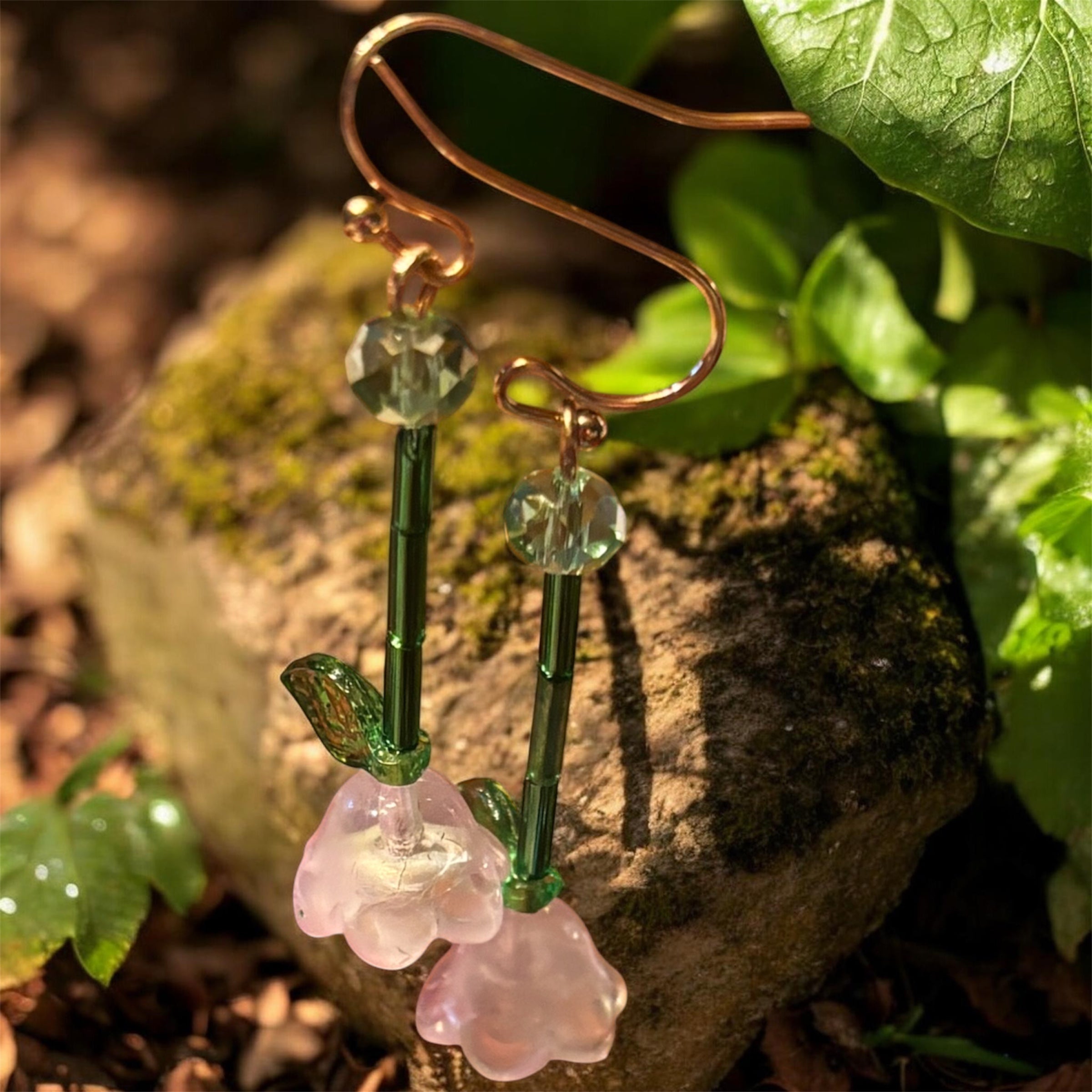 Floral Stem Earrings