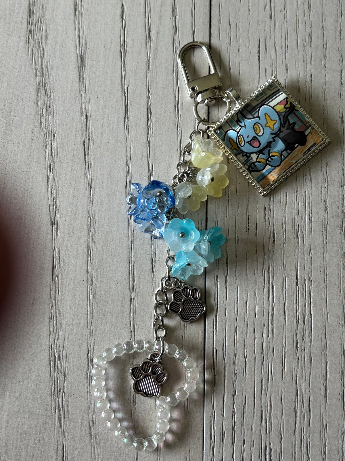Pokémon^tm card Keychains