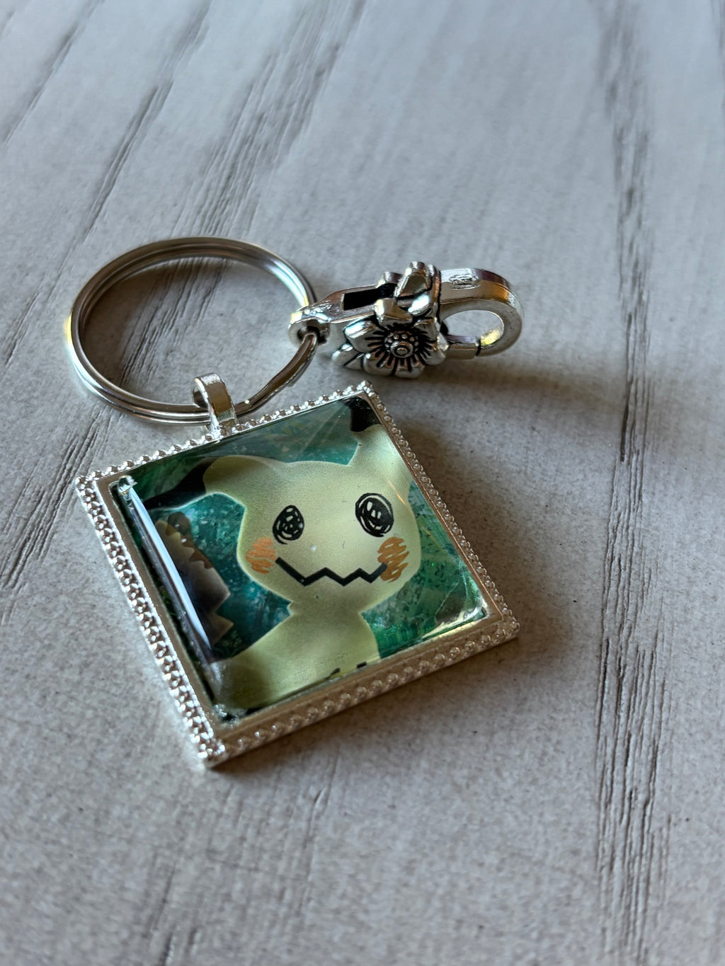 Pokémon^tm card Keychains