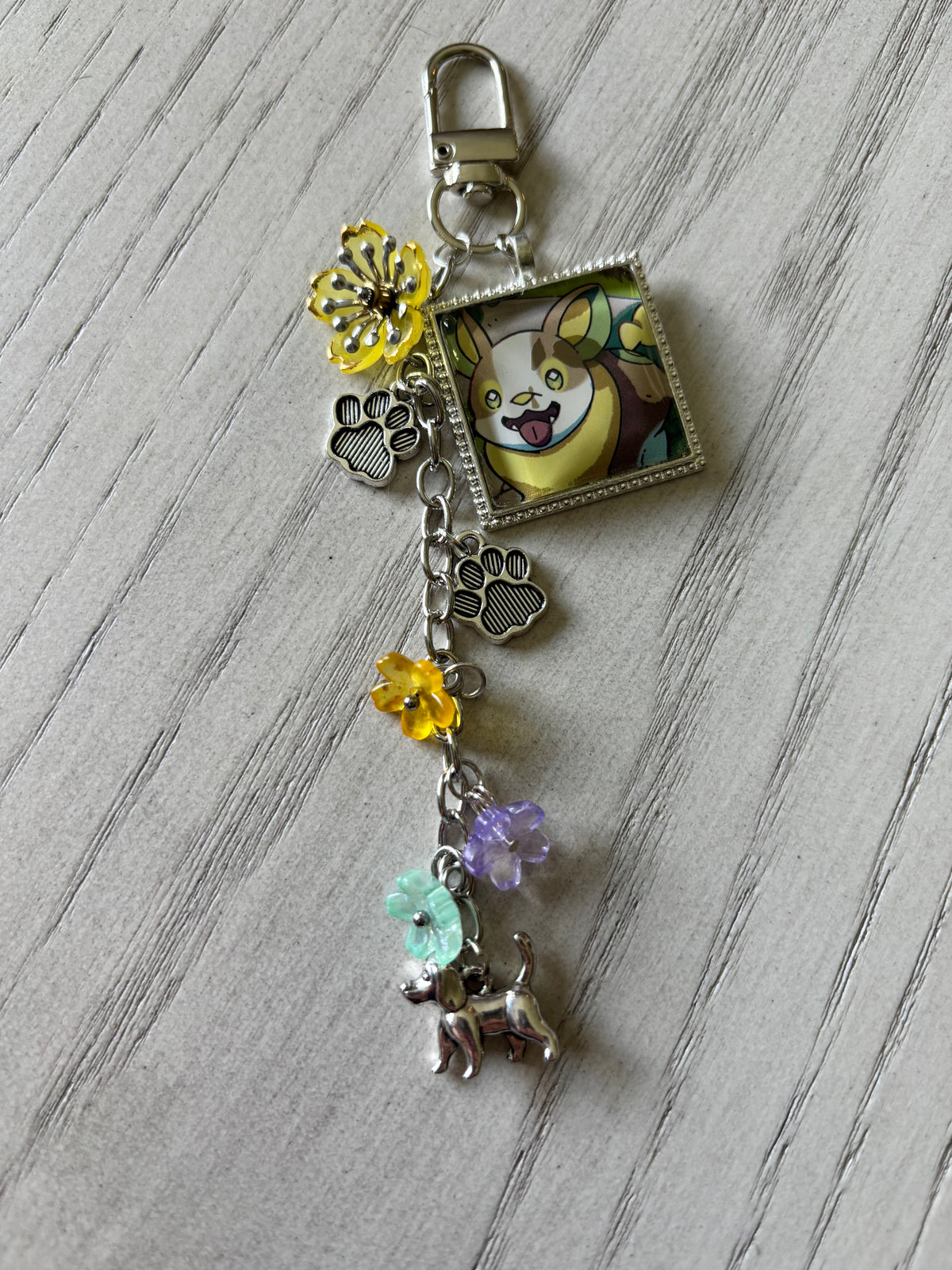 Pokémon^tm card Keychains