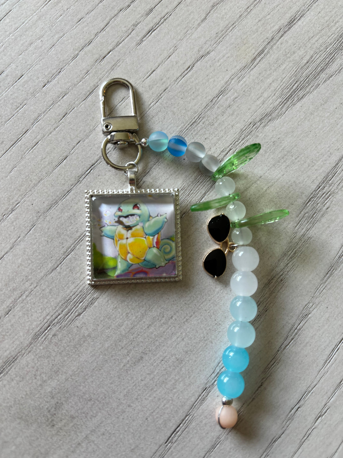 Pokemon^tm Vintage or Holo card Keychains