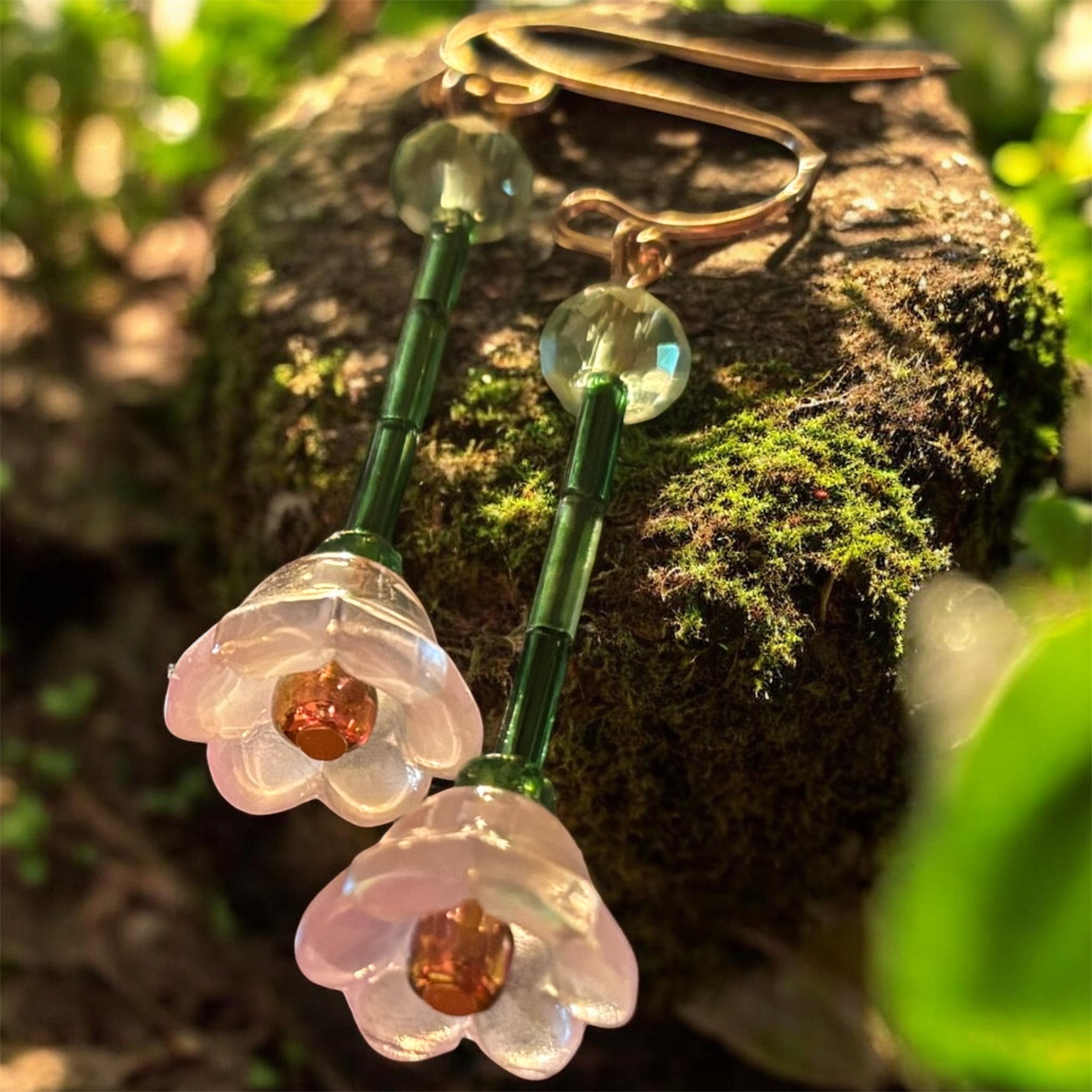 Floral Stem Earrings