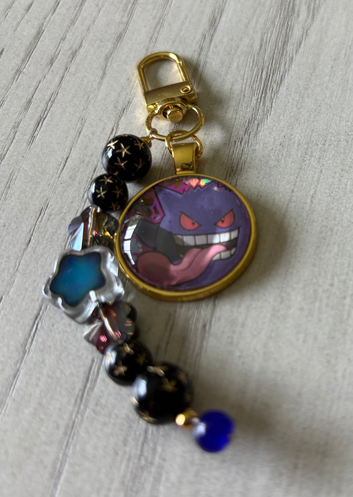 Pokemon^tm Vintage or Holo card Keychains