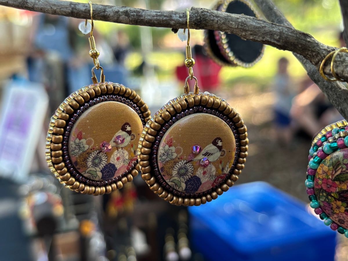 Chickadees Earrings