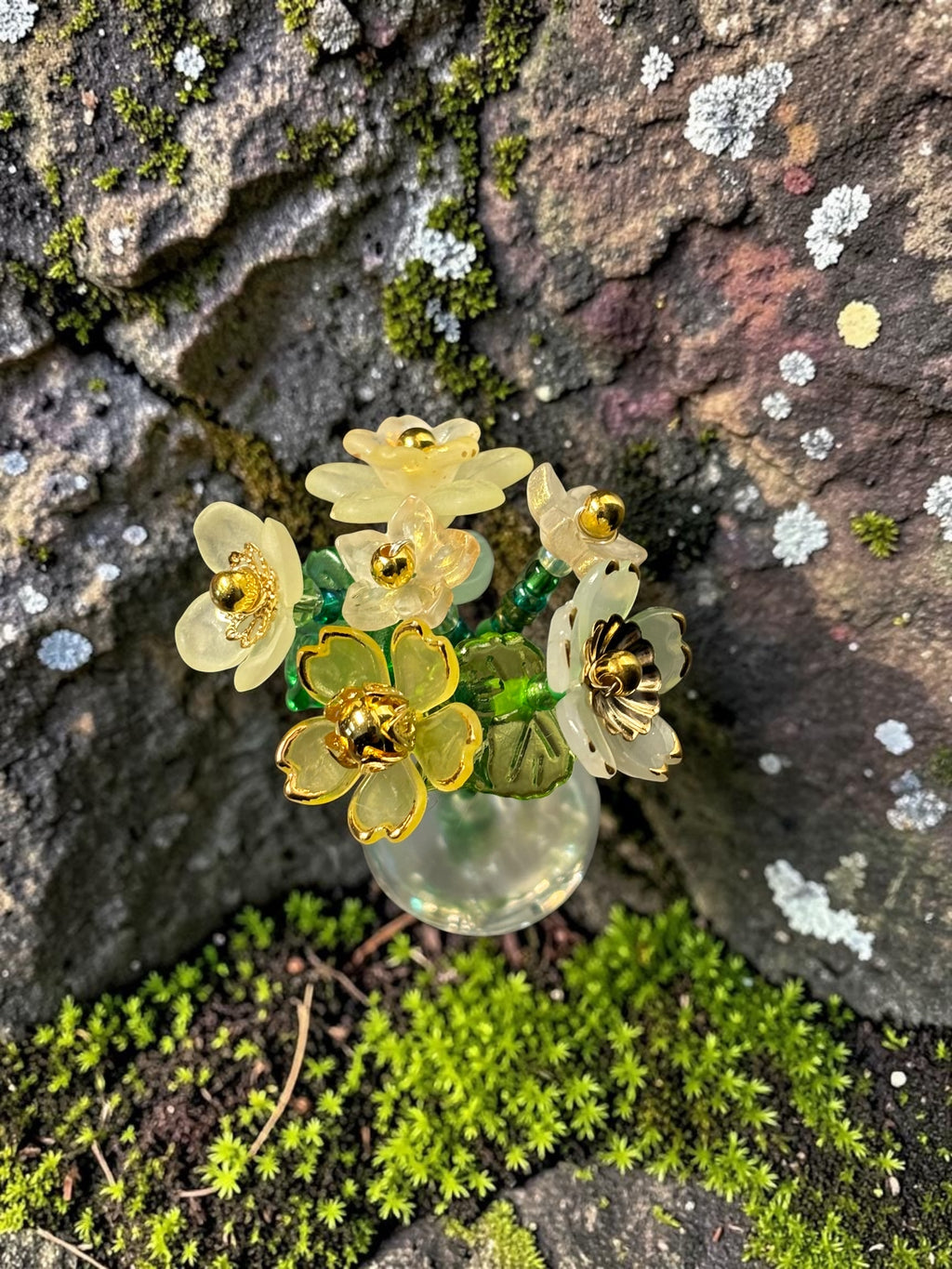 GoldRush_Floral Magnet