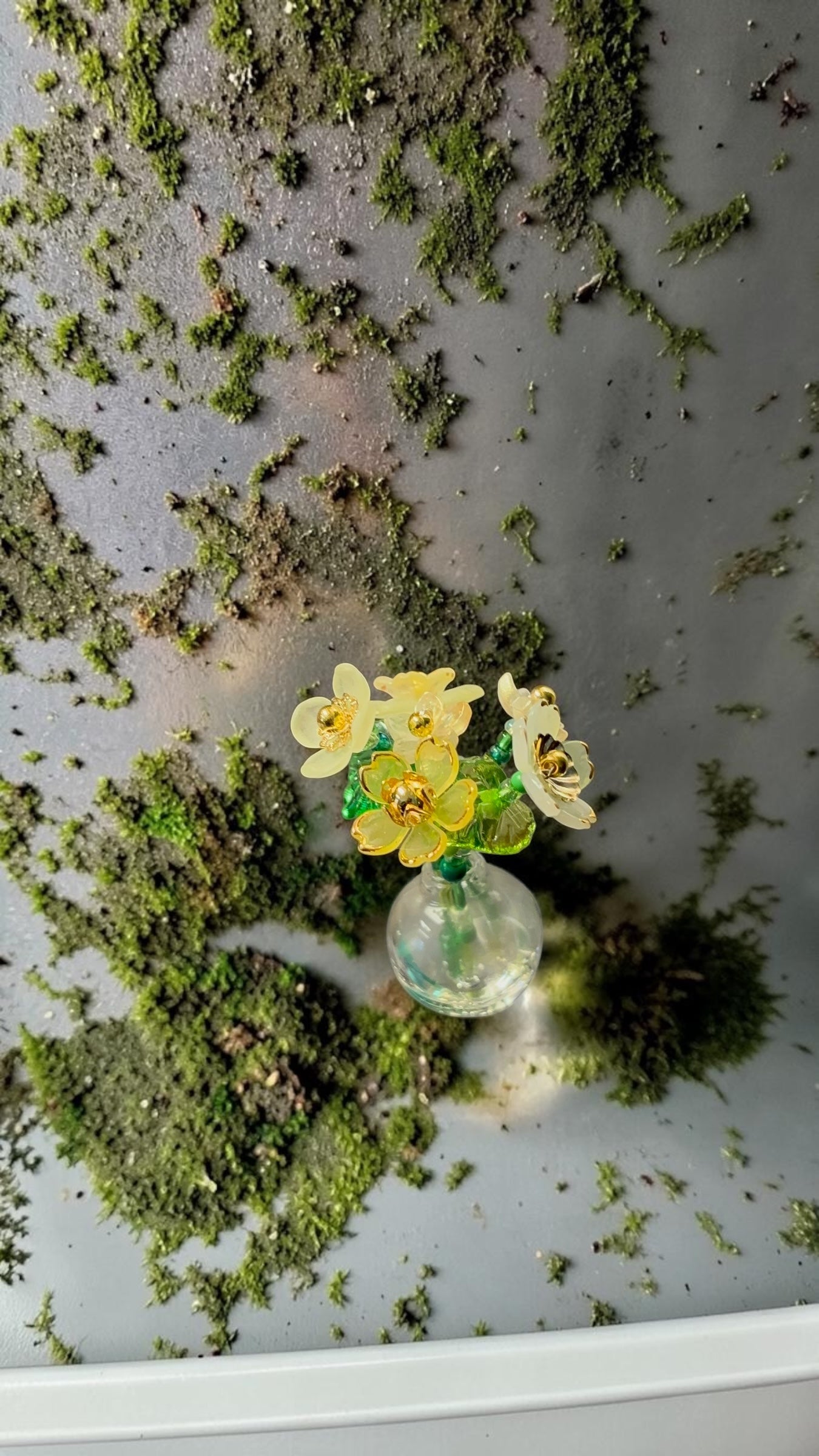 GoldRush_Floral Magnet