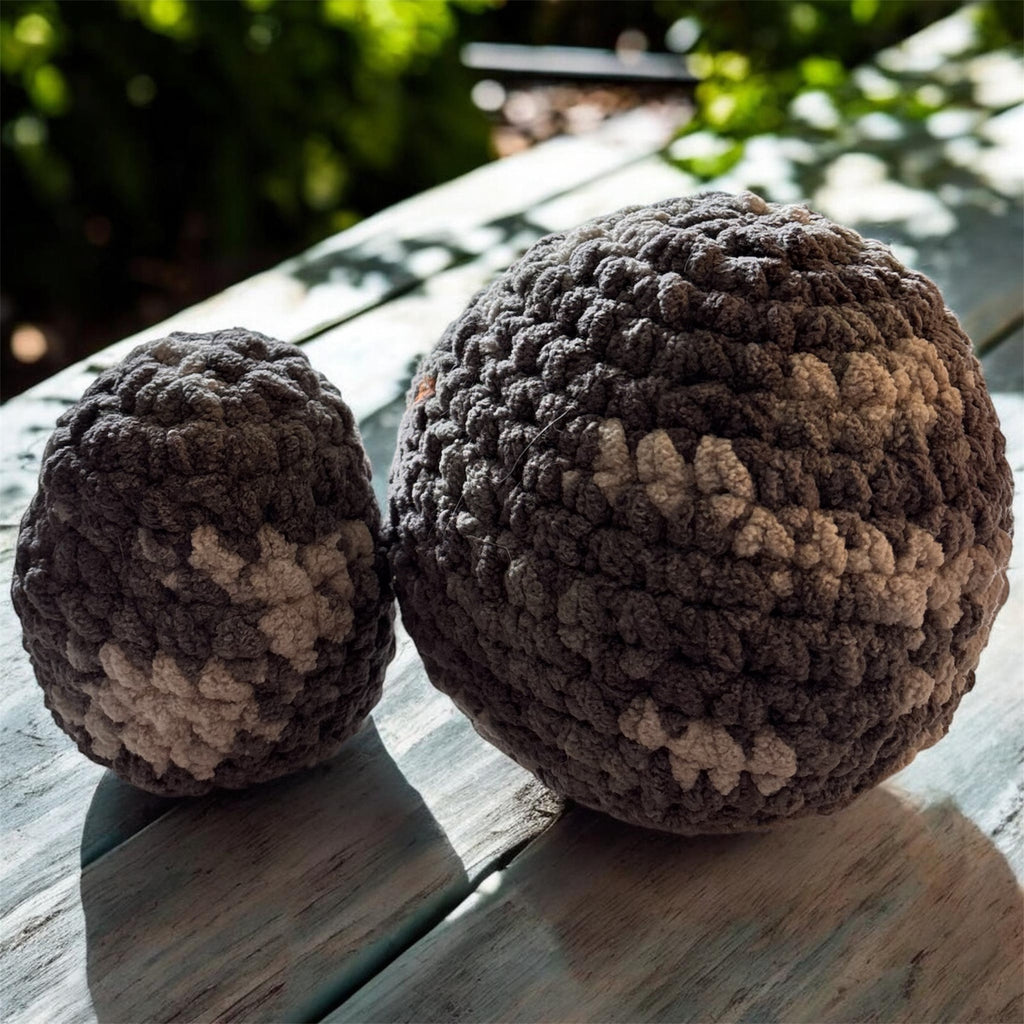 Large Crochet Rocks with Friendship Bracelets
