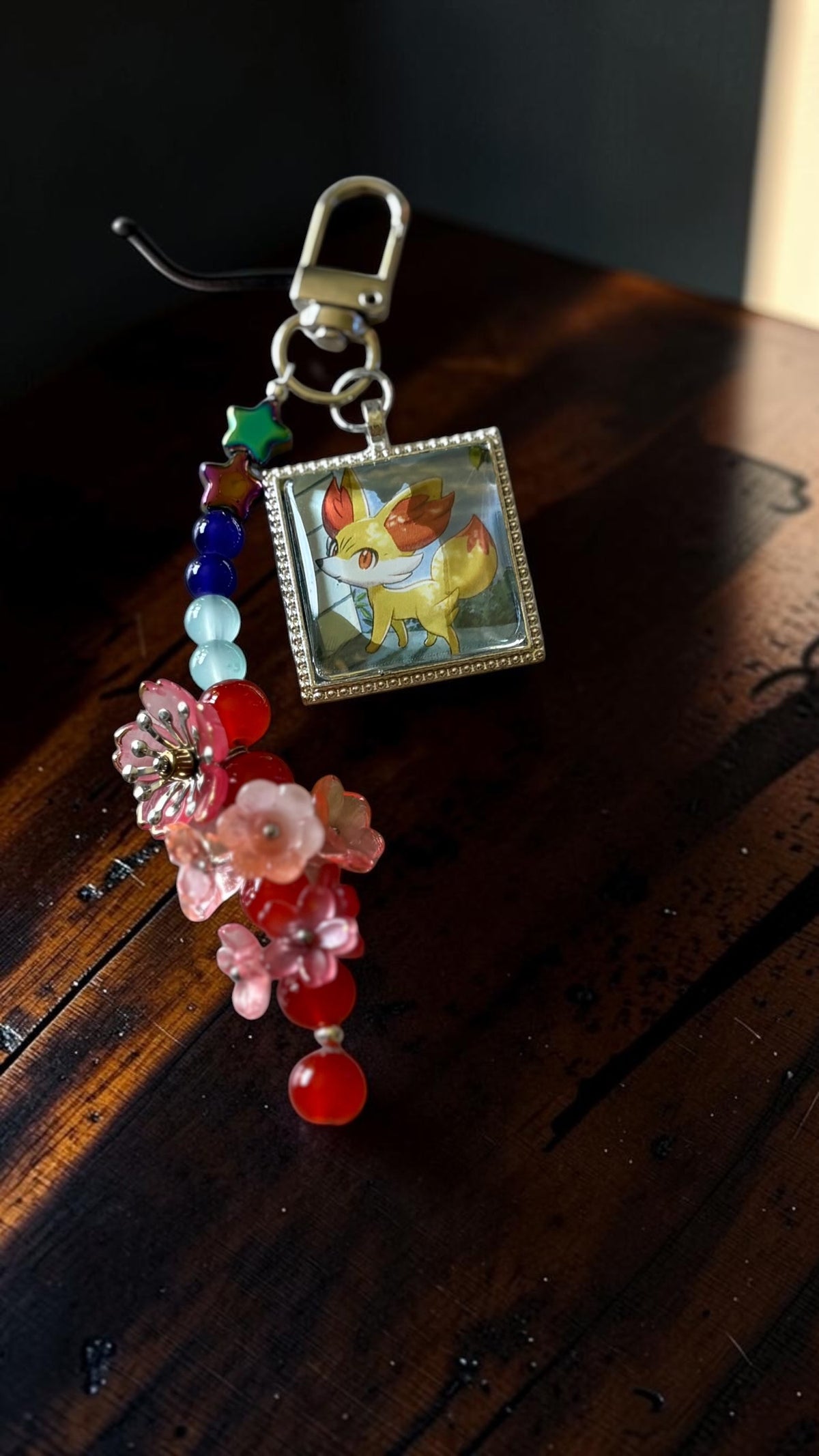 Pokémon^tm card Keychains