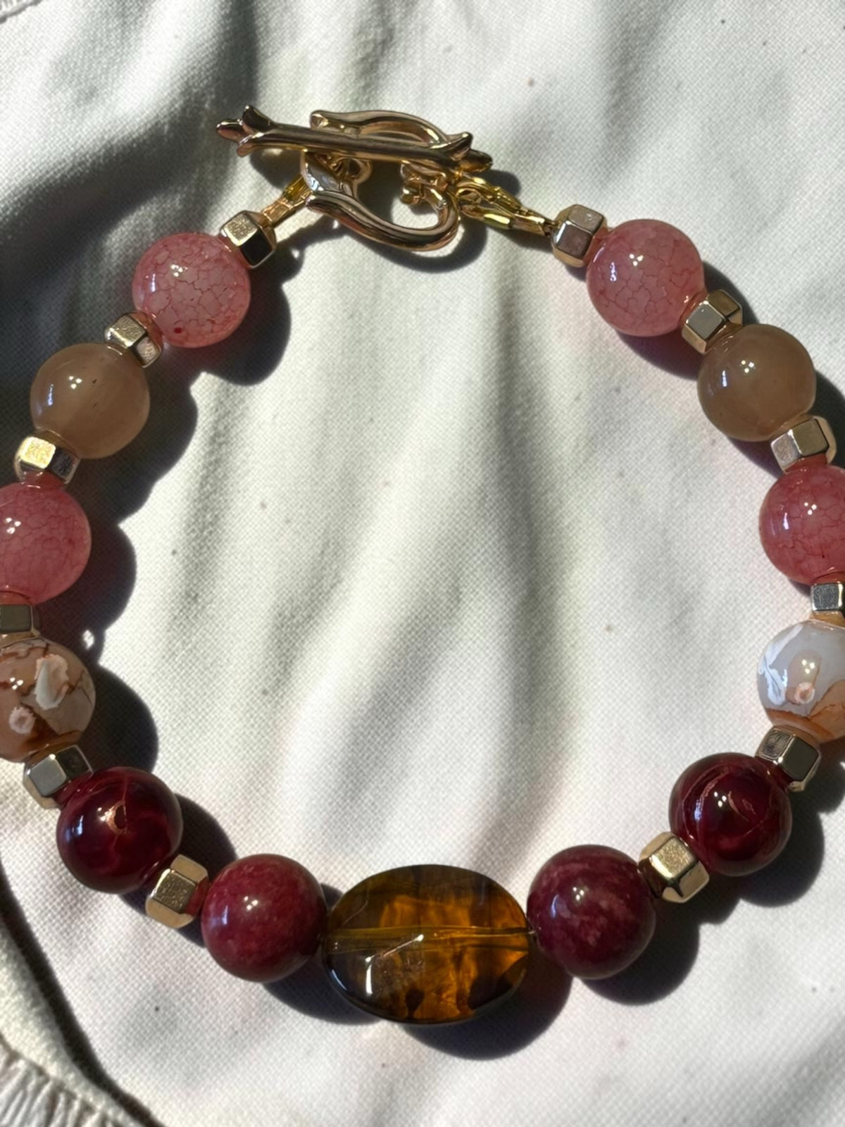 Fall Amber Bracelet
