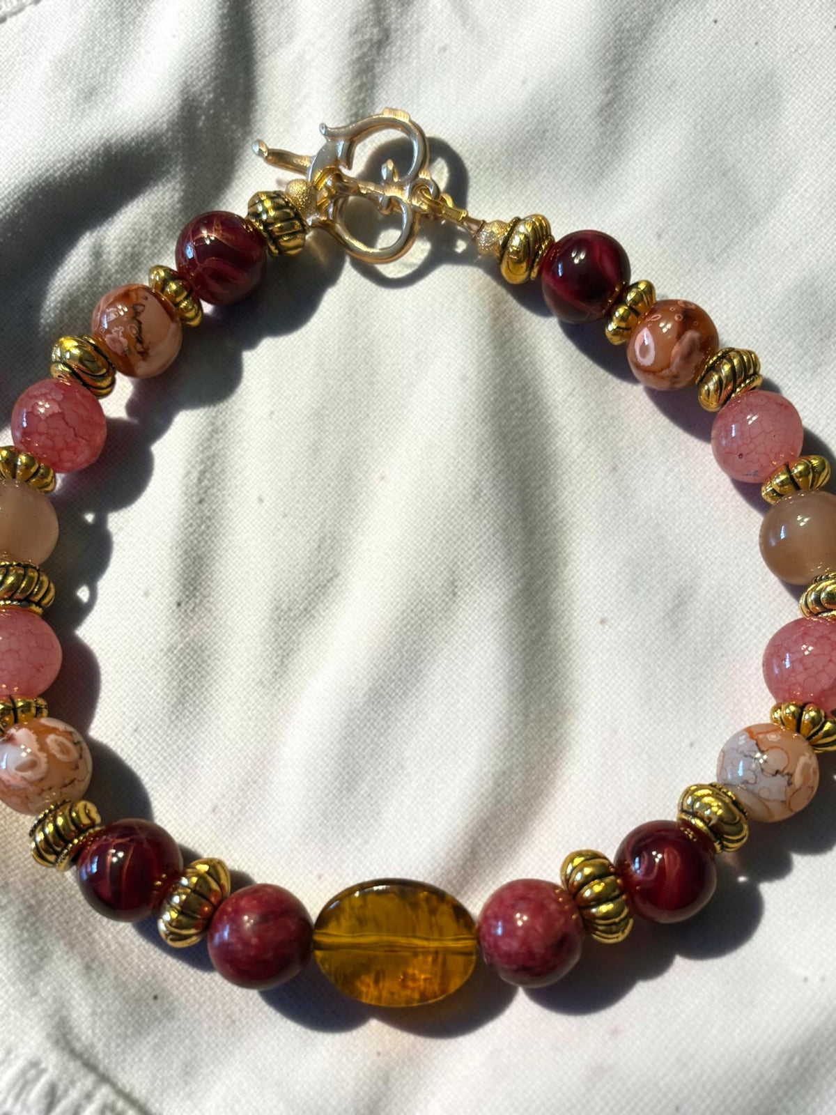 Fall Amber Bracelet