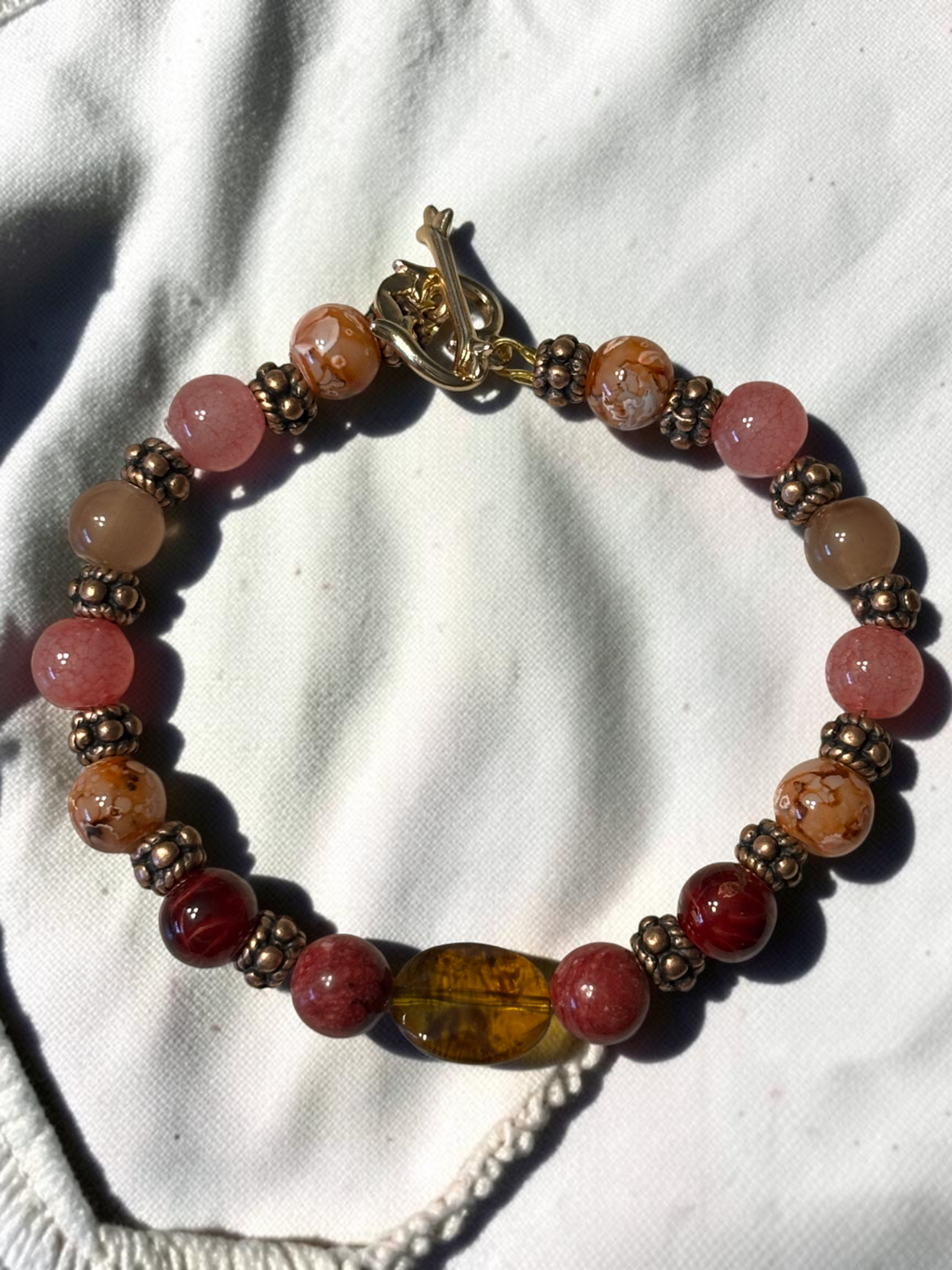 Fall Amber Bracelet
