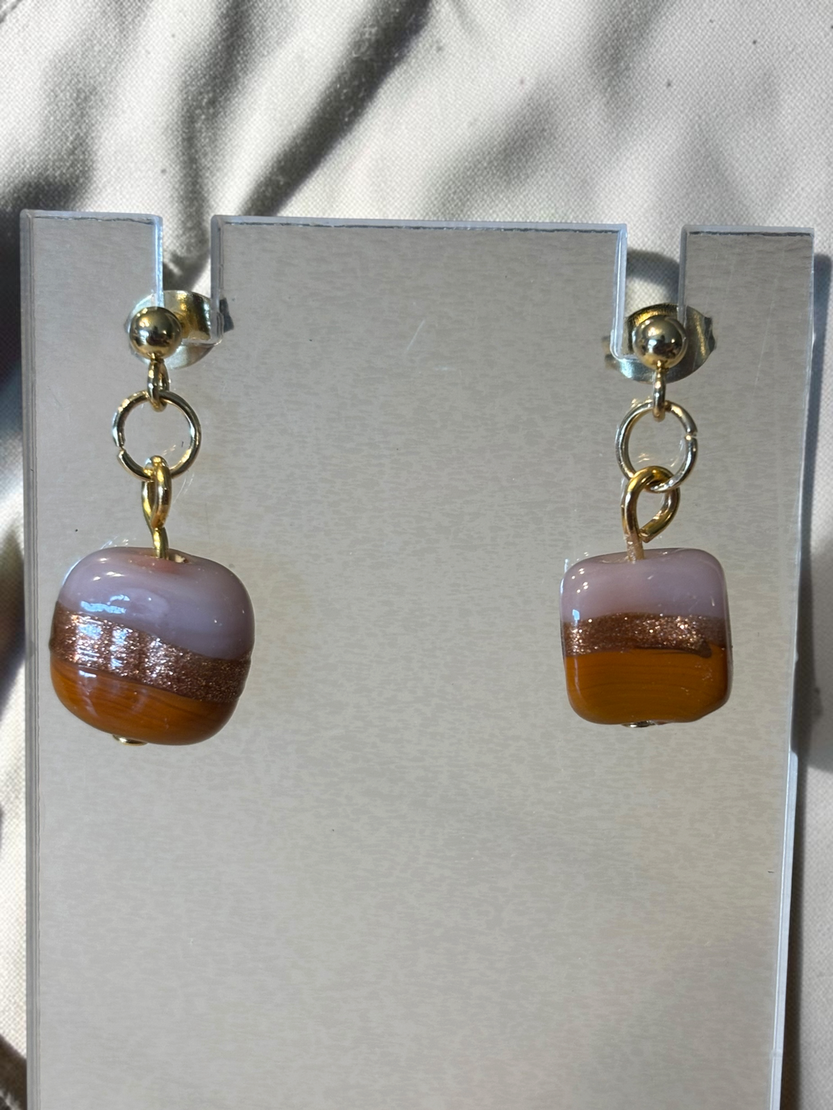 Color block Ceramic Studs