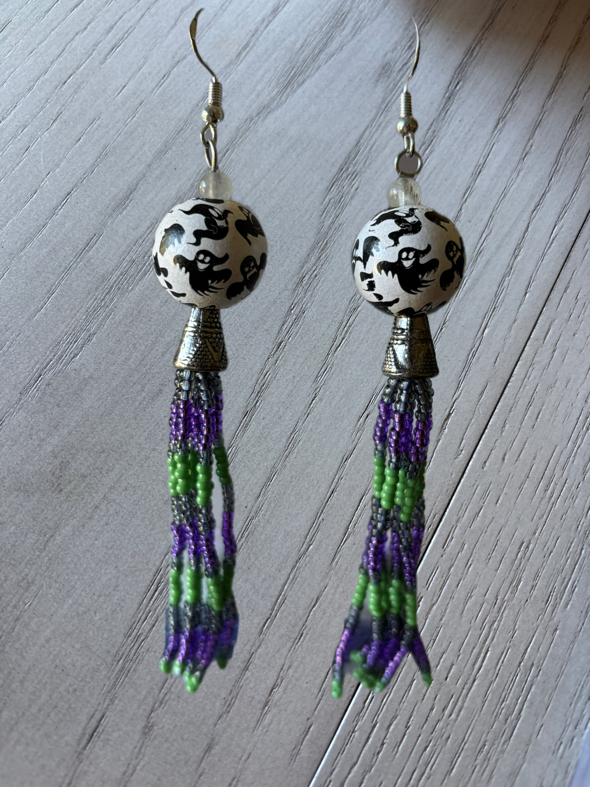 Halloween Tassel Earrings